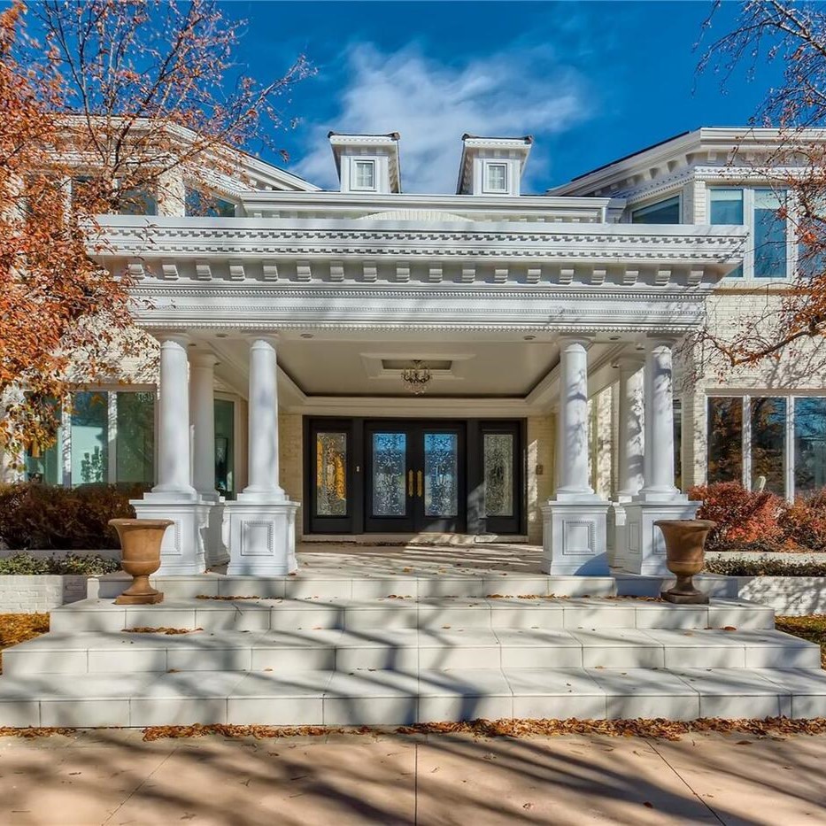 Entrance of Nikola Jokic’s Cherry Hills Home