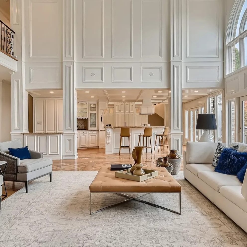Sitting Area in Nikola Jokic’s Cherry Hills Home