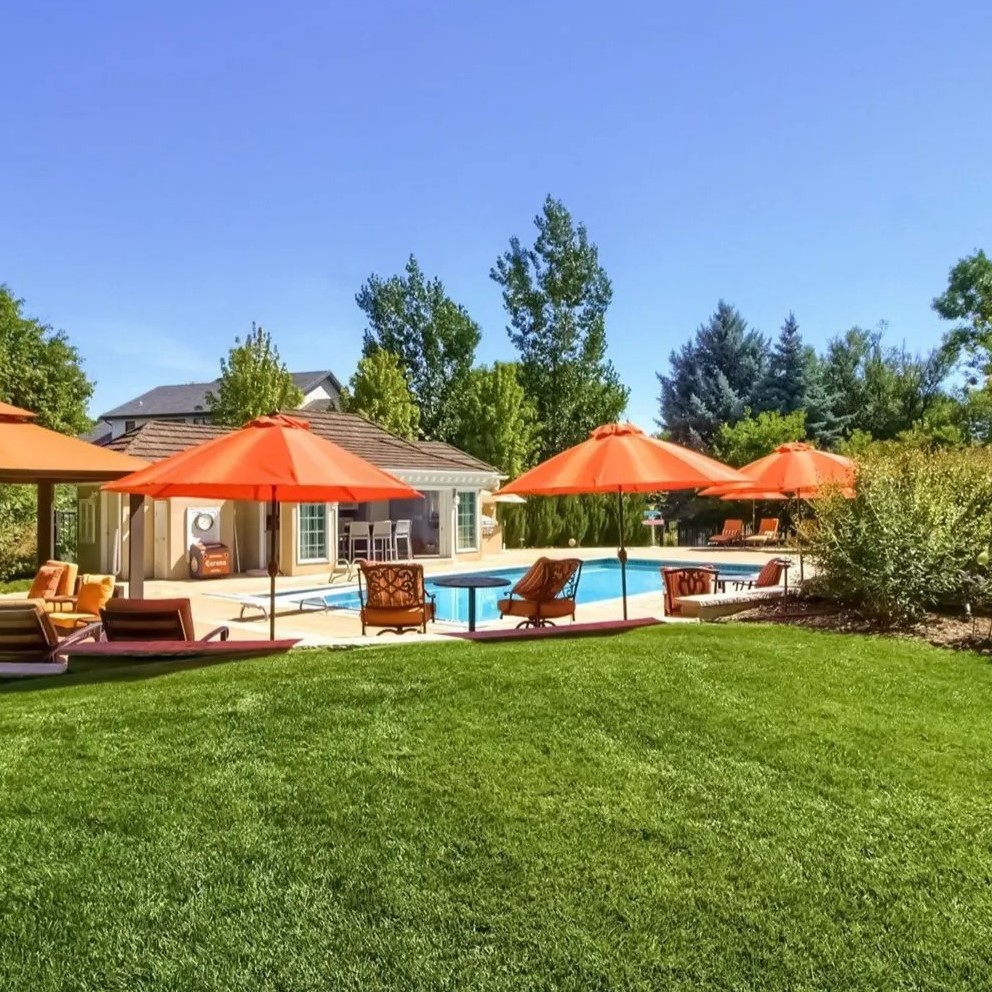 Garden in Nikola Jokic’s Cherry Hills Home