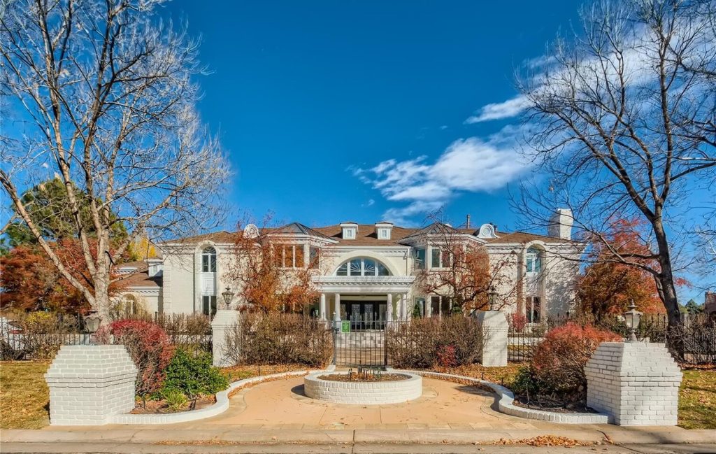 Front View of Nikola Jokic’s Cherry Hills Home