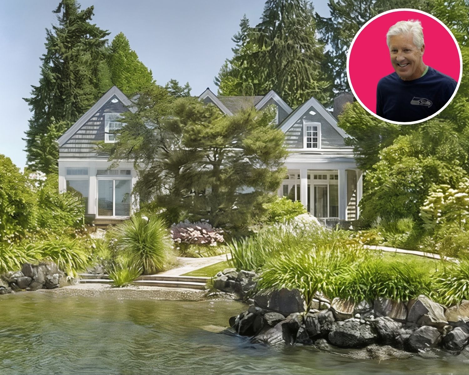 Front of Pete Carroll’s Former WA Home