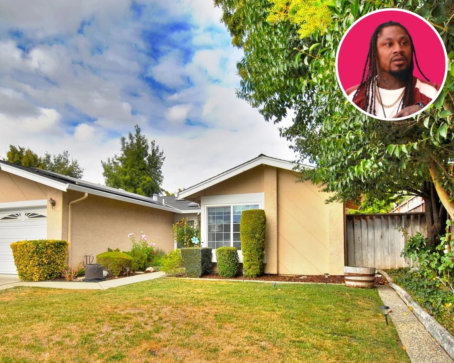 Front of Marshawn Lynch’s Hawaii Home
