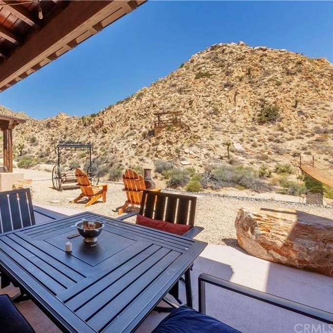 Patio Area of Amber Heard’s Former CA Home