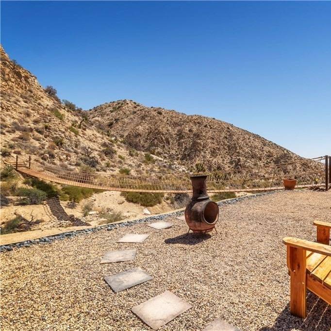 Stone Pathway of Amber Heard’s Former CA Home