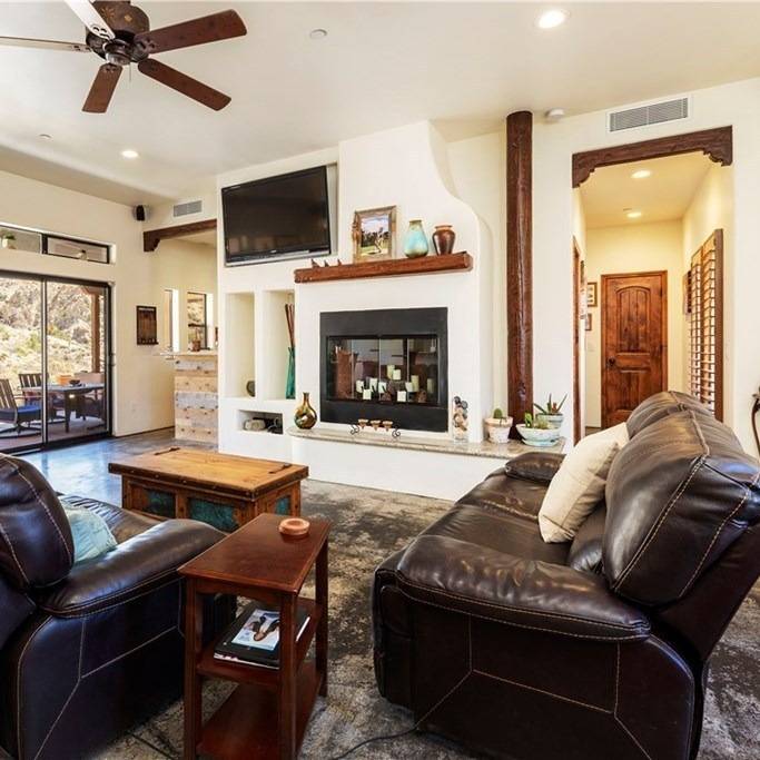 Lounge Area in Amber Heard’s Former CA Home